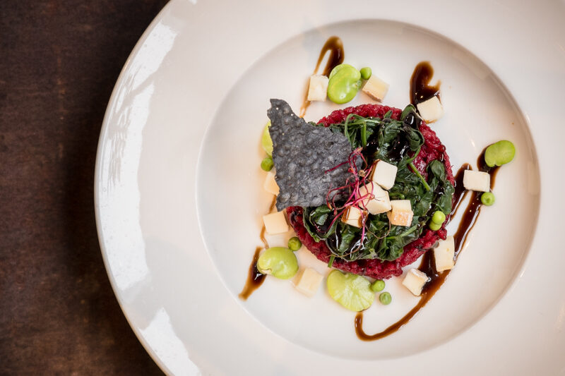 Rode bieten risotto Restaurant Bakker Vorden