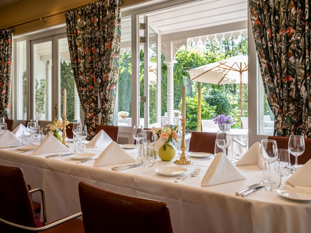 Innenhof Hotel Restaurant Bakker Vorden