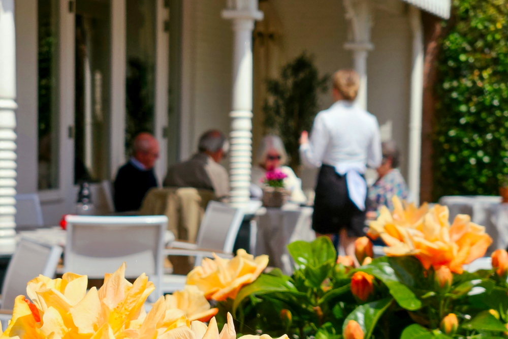 Terrasse Garten Hotel Restaurant Bakker Vorden
